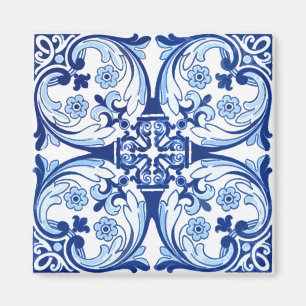 Aimant Tuile bleue portugaise