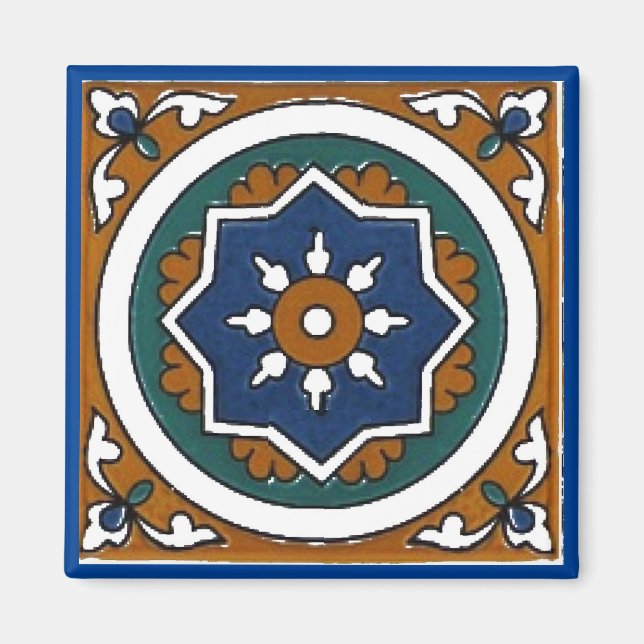 Aimant Tuile de Talavera (Devant)
