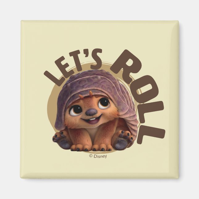 Aimant Tuk-tuk pour bébé - Roulons (Devant)