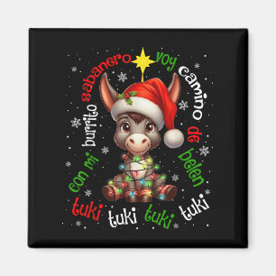 Aimant Tuki Tuki Mi Burrito Sabanero Mexique Noël