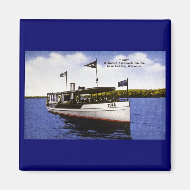 Aimant "Tula" Wisconsin Transportation Co. (Devant)