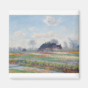 Aimant Tulip Fields at Sassenheim par Claude Monet
