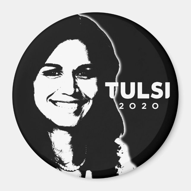 Aimant Tulsi Gabbard 2020 (Devant)