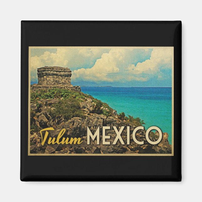 Aimant Tulum Mexique (Devant)