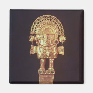 Aimant Tumi ou couteau cérémonieux dans la forme de