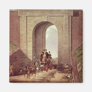 Aimant Tunnel de Highgate, gravé par chasse à George,