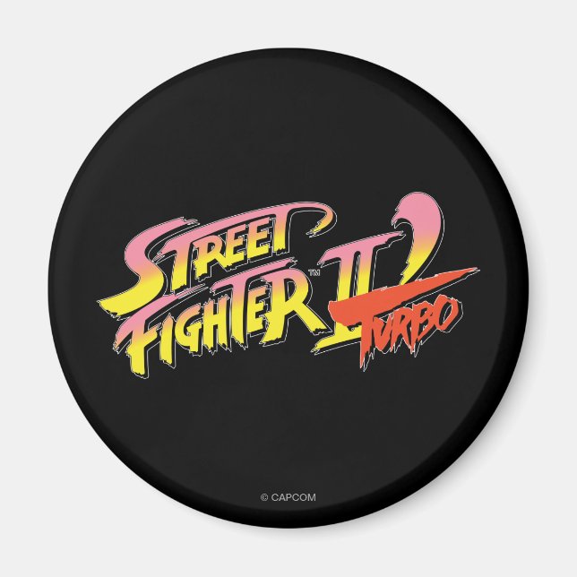 Aimant Turbo Street Fighter II (Devant)
