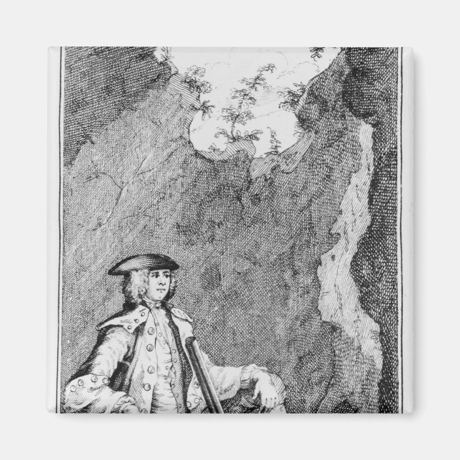 Aimant Turpin comme il s'est caché dans une grotte (Devant)