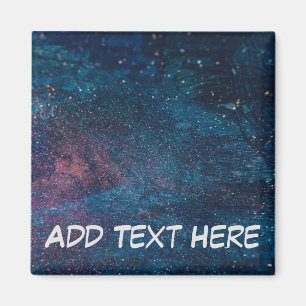 Aimant Turqouise Galaxy Paint Sparkings