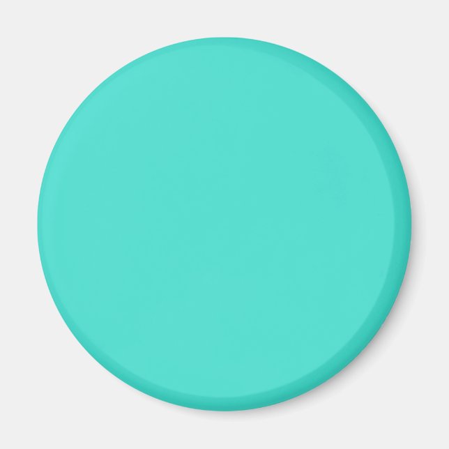 Aimant Turquoise Blue Green 40E0D0 - Option pour ajouter  (Devant)