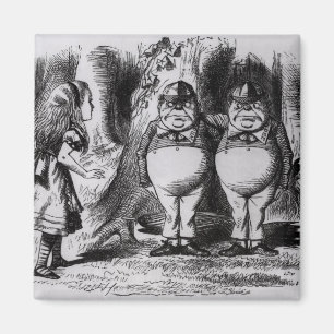Aimant Tweedledum et Tweedledee