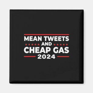 Aimant Tweets Et Gaz Bon Marché Drôle Donald Trump 2024 E