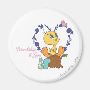Aimant TWEETY™ "Amitié et amour"