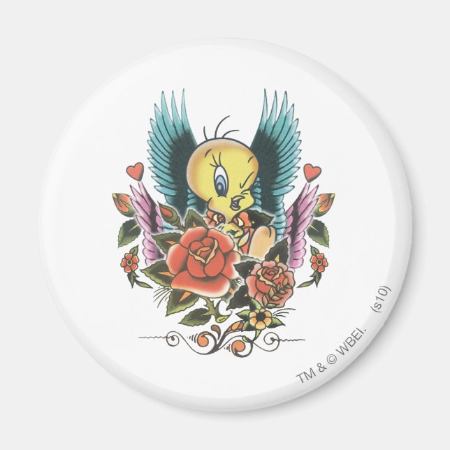 Aimant Tweety Blue Wings (Devant)