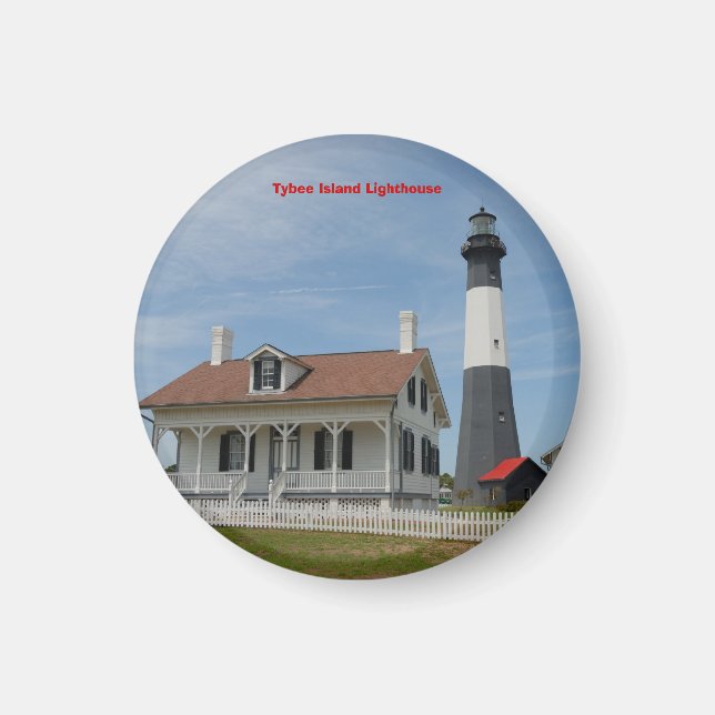 Aimant Tybee Island Lighthouse (Devant)