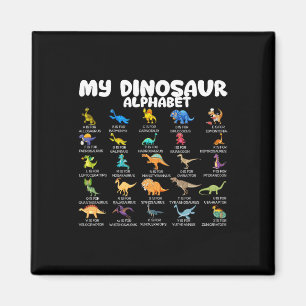 Aimant Types de dinosaures Mon alphabet de dinosaure Ck à