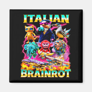 Aimant Types de personnage de mème de Brainrot italien de