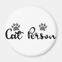Typographie d'une personne de chat