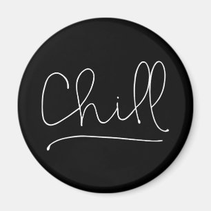 Aimant Typographie minimaliste de refroidissement