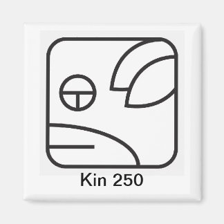 Aimant Tzolkin Cachorro Branco Kin 250