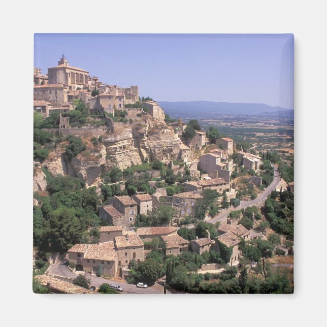 Aimant UE, France, Provence, Luberon, Gordes (Devant)