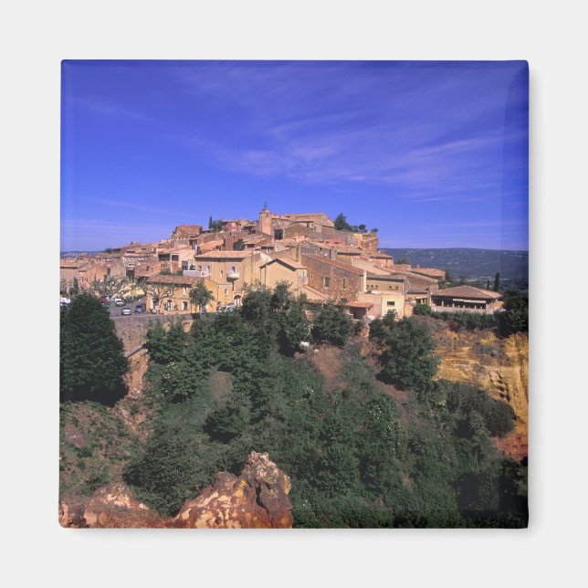 Aimant UE, France, Provence, Vaucluse, Rousillon. (Devant)