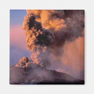 Aimant UE, Italie, Sicile, Mt. Etna sommet évent