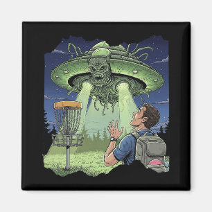 Aimant Ufo Disc Golf - Bateau Spatial Extraterrestre Plan