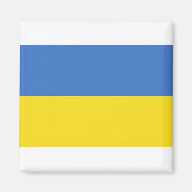 Aimant Ukraine | Rejoindre l'Ukraine | Paix (Devant)