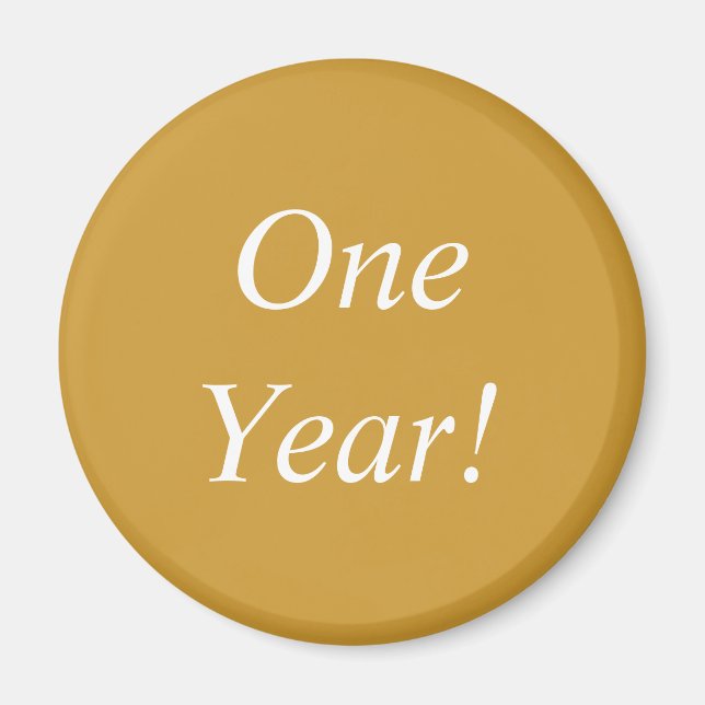 Aimant Un an d'aimant CN! (Devant)