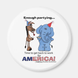 Aimant Un âne et assez d'éléphant pour faire la fête !