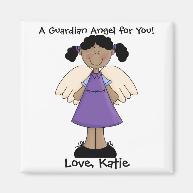 Aimant Un ange gardien pour vous ! (Devant)