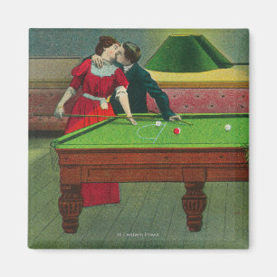 Aimant Un baiser du rouge