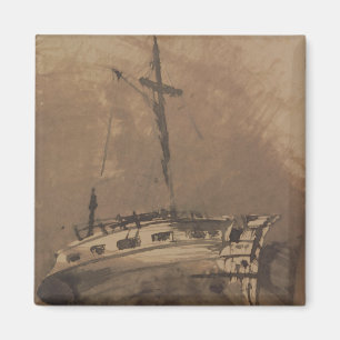 Aimant Un bateau dans les mers variables, 1864