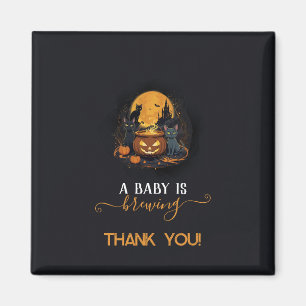 Aimant Un Bébé Brûle De Mignons Baby showers D'Halloween