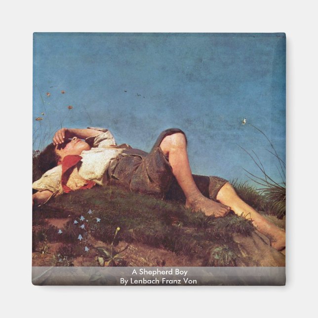 Aimant Un Berger Par Lenbach Franz Von (Devant)