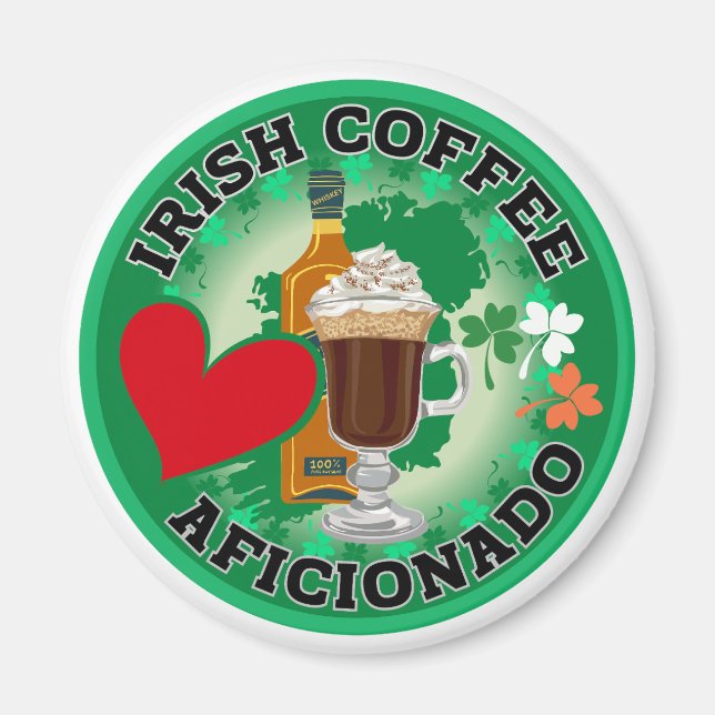 Aimant Un Café Irlandais. (Devant)