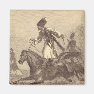 Aimant Un cavalier de Cosaque
