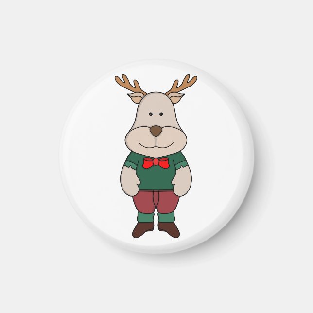 Aimant Un cerf mignon (Devant)