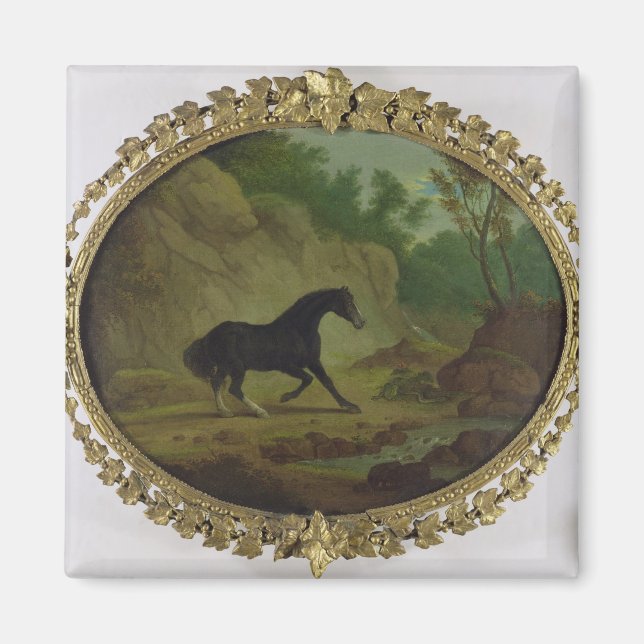 Aimant Un cheval effrayé par un serpent, 1792 (huile sur  (Devant)