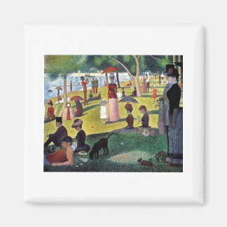Aimant Un dimanche après-midi à l'Îl par Georges Seurat