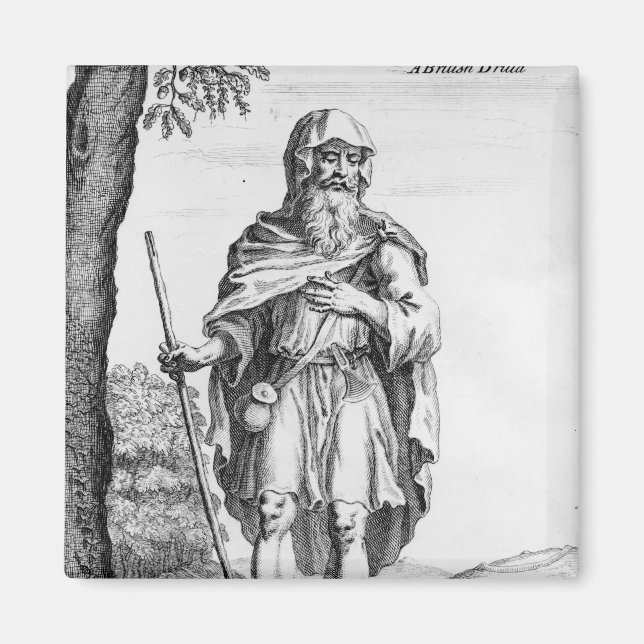 Aimant Un Druide britannique, gravé par van der Gucht, 17 (Devant)
