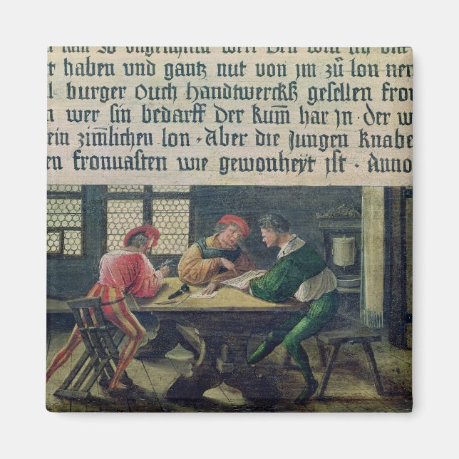 Aimant Un enseignant scolaire (Devant)