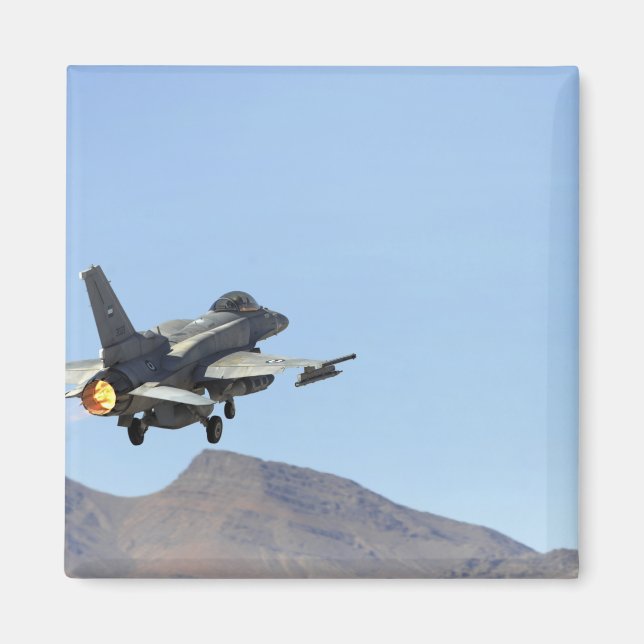 Aimant Un F-16E des Émirats arabes unis (Devant)
