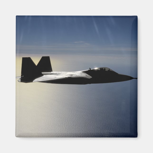 Aimant Un F/A-22 Raptor effectue une mission d'entraîneme (Devant)