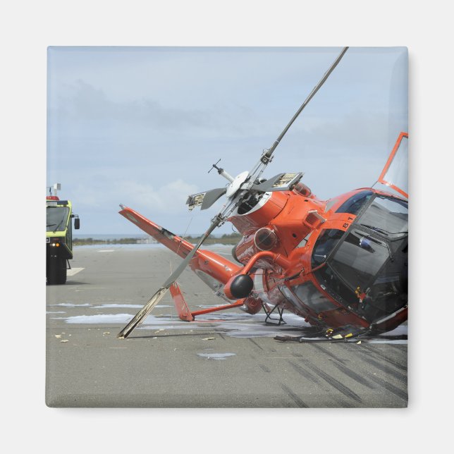 Aimant Un hélicoptère Dolphin MH-65 de la Garde côtière a (Devant)