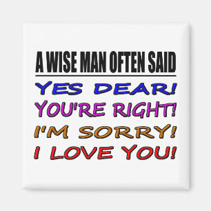 Aimant Un Homme Sage A Souvent Dit Oui Cher ... Je T'Aime