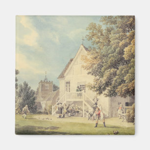 Aimant Un jeu des cuvettes sur Bowling Green en dehors du