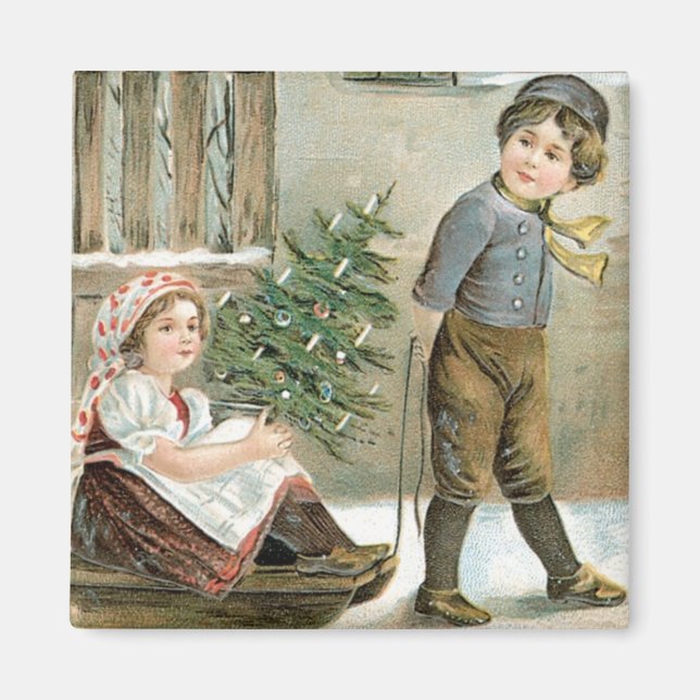 Aimant Un Joyeux Noël pour vous ! (Devant)