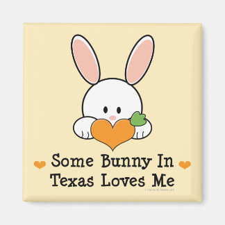 Aimant Un Lapin Au Texas M'Aime L'Aimant